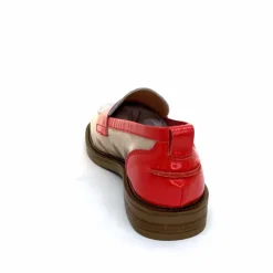 Masculin|Mocassins<Ivoire0104a Mocassins Ivoire A53115 Cuir Vernis Beige Blanc Corail