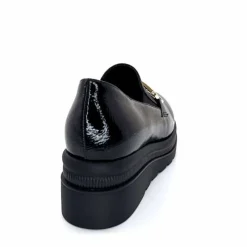 Compensées & Plateformes|Bijoux<Ivoire0130a Mocassins Ivoire 3a5452 Vernis Noir