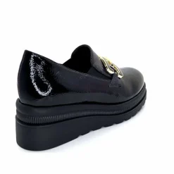 Compensées & Plateformes|Bijoux<Ivoire0130a Mocassins Ivoire 3a5452 Vernis Noir