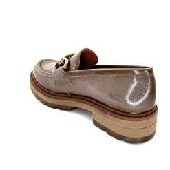 Masculin|Mocassins<Ivoire0036a Mocassins Ivoire Cv5055 Cuir Vernis Taupe