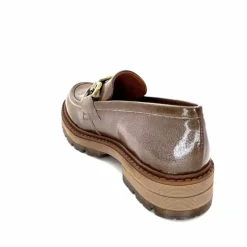 Masculin|Mocassins<Ivoire0036a Mocassins Ivoire Cv5055 Cuir Vernis Taupe