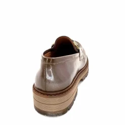 Masculin|Mocassins<Ivoire0036a Mocassins Ivoire Cv5055 Cuir Vernis Taupe