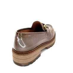 Masculin|Mocassins<Ivoire0036a Mocassins Ivoire Cv5055 Cuir Vernis Taupe
