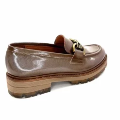 Masculin|Mocassins<Ivoire0036a Mocassins Ivoire Cv5055 Cuir Vernis Taupe