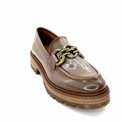 Masculin|Mocassins<Ivoire0036a Mocassins Ivoire Cv5055 Cuir Vernis Taupe