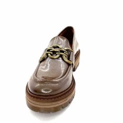 Masculin|Mocassins<Ivoire0036a Mocassins Ivoire Cv5055 Cuir Vernis Taupe