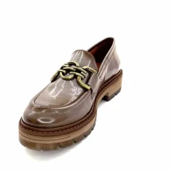 Masculin|Mocassins<Ivoire0036a Mocassins Ivoire Cv5055 Cuir Vernis Taupe