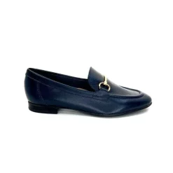 Décontracté|Mocassins<Ivoire0236a Mocassins Ivoire 54564dl Cuir Marine Bleu