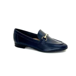 Décontracté|Mocassins<Ivoire0236a Mocassins Ivoire 54564dl Cuir Marine Bleu