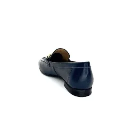 Décontracté|Mocassins<Ivoire0236a Mocassins Ivoire 54564dl Cuir Marine Bleu