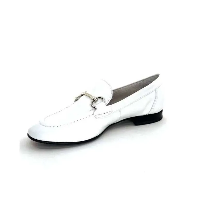 Décontracté|Mocassins<Ivoire0236a Mocassins Ivoire 54564dl Cuir Blanc