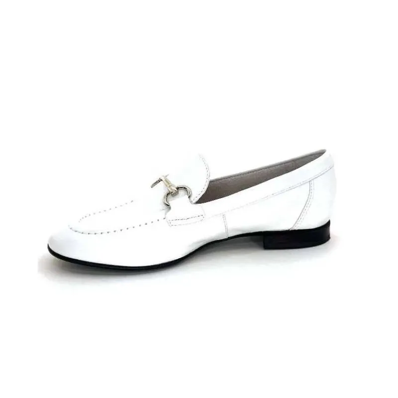 Décontracté|Mocassins<Ivoire0236a Mocassins Ivoire 54564dl Cuir Blanc