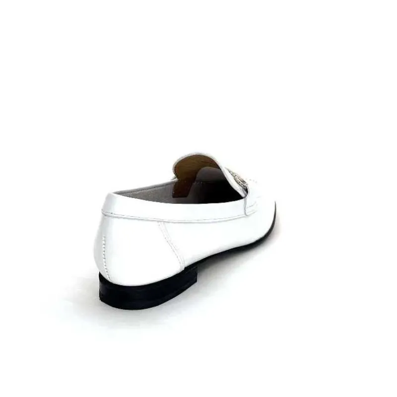 Décontracté|Mocassins<Ivoire0236a Mocassins Ivoire 54564dl Cuir Blanc