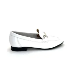 Décontracté|Mocassins<Ivoire0236a Mocassins Ivoire 54564dl Cuir Blanc