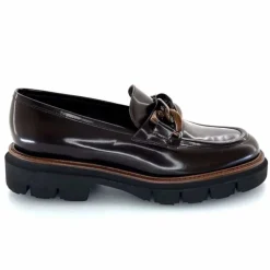 Masculin|Mocassins<Ivoire0347b Mocassins Ivoire G882M Cuir Glacé Marron