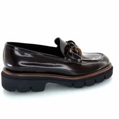 Masculin|Mocassins<Ivoire0347b Mocassins Ivoire G882M Cuir Glacé Marron