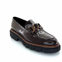 Masculin|Mocassins<Ivoire0347b Mocassins Ivoire G882M Cuir Glacé Marron