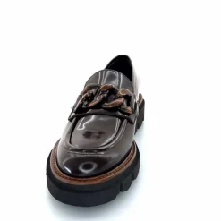 Masculin|Mocassins<Ivoire0347b Mocassins Ivoire G882M Cuir Glacé Marron