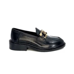 Elégant|Mocassins<Ivoire0460a Mocassins Ivoire Jeissan 1 Cuir Noir