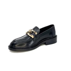 Elégant|Mocassins<Ivoire0460a Mocassins Ivoire Jeissan 1 Cuir Noir