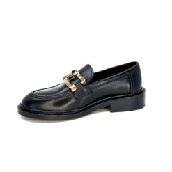 Elégant|Mocassins<Ivoire0460a Mocassins Ivoire Jeissan 1 Cuir Noir