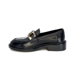 Elégant|Mocassins<Ivoire0460a Mocassins Ivoire Jeissan 1 Cuir Noir