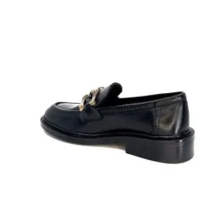 Elégant|Mocassins<Ivoire0460a Mocassins Ivoire Jeissan 1 Cuir Noir
