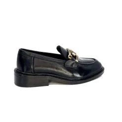Elégant|Mocassins<Ivoire0460a Mocassins Ivoire Jeissan 1 Cuir Noir