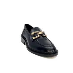 Elégant|Mocassins<Ivoire0460a Mocassins Ivoire Jeissan 1 Cuir Noir