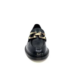 Elégant|Mocassins<Ivoire0460a Mocassins Ivoire Jeissan 1 Cuir Noir