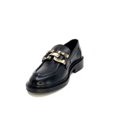 Elégant|Mocassins<Ivoire0460a Mocassins Ivoire Jeissan 1 Cuir Noir
