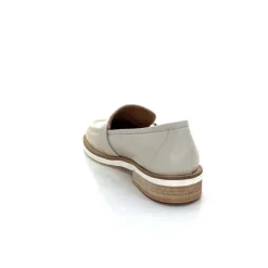 Féminin|Mocassins<Ivoire0347b Mocassins Ivoire K557 Cuir Crème