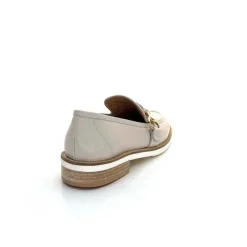 Féminin|Mocassins<Ivoire0347b Mocassins Ivoire K557 Cuir Crème