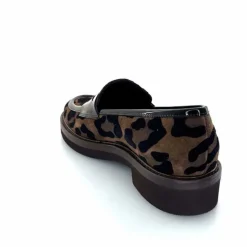 Animalier|Mocassins<Ivoire0347b Mocassins Ivoire K647M Daim Léo Marron