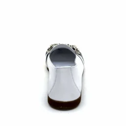 Bijoux|Basic<398-ivoire Mocassins Ivoire 1m23035 Cuir Blanc