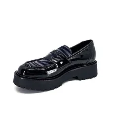 Masculin|Elégant<Ivoire0130a Mocassins Ivoire 1m4883 Cuir Vernis Noir