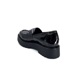 Masculin|Elégant<Ivoire0130a Mocassins Ivoire 1m4883 Cuir Vernis Noir