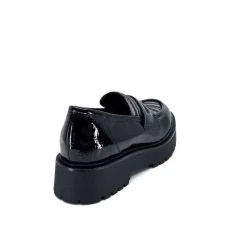 Masculin|Elégant<Ivoire0130a Mocassins Ivoire 1m4883 Cuir Vernis Noir