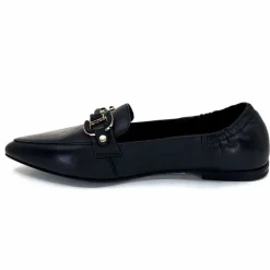 Basic|Mocassins<398-ivoire Mocassins Ivoire M24066 ZB Cuir Noir