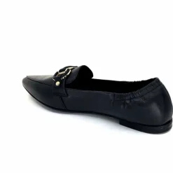 Basic|Mocassins<398-ivoire Mocassins Ivoire M24066 ZB Cuir Noir