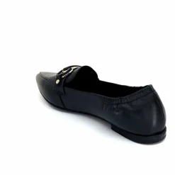 Basic|Mocassins<398-ivoire Mocassins Ivoire M24066 ZB Cuir Noir