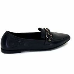 Basic|Mocassins<398-ivoire Mocassins Ivoire M24066 ZB Cuir Noir
