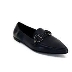 Basic|Mocassins<398-ivoire Mocassins Ivoire M24066 ZB Cuir Noir