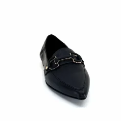 Basic|Mocassins<398-ivoire Mocassins Ivoire M24066 ZB Cuir Noir