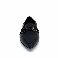 Basic|Mocassins<398-ivoire Mocassins Ivoire M24066 ZB Cuir Noir