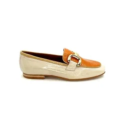 Elégant|Mocassins<JHay Mocassins 2213 Cuir Beige Orange
