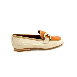 Elégant|Mocassins<JHay Mocassins 2213 Cuir Beige Orange