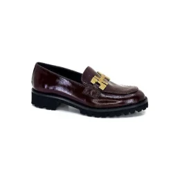Masculin|Mocassins<JHay Mocassins 1155 Cuir Bordeaux