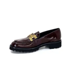 Masculin|Mocassins<JHay Mocassins 1155 Cuir Bordeaux