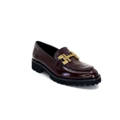 Masculin|Mocassins<JHay Mocassins 1155 Cuir Bordeaux